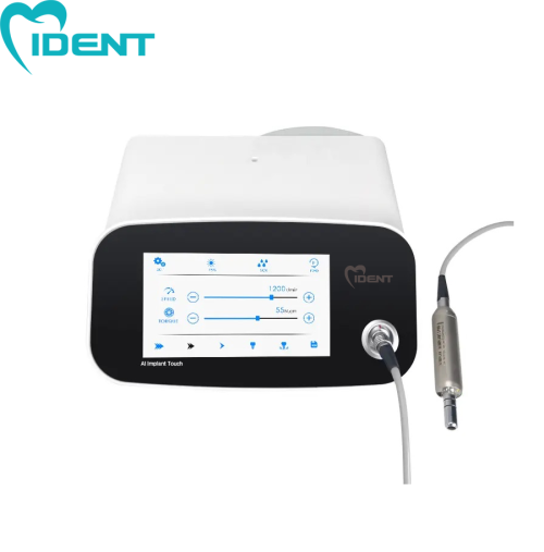 Dental Implant Motor Surgical SURGIC TOUCH Drilling Micromotor With LED 0~80N.cm 20:1 Irrigator Implant Machine