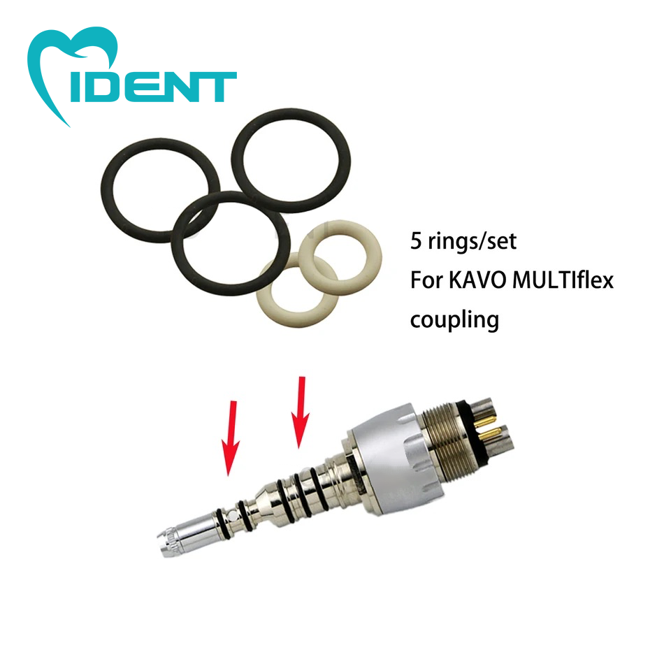 Dental Handpiece Coupler Seal O Rings For Kavo Multiflex NSK WH SIRONA Bein-Air Coupling Anti-Oil Dental Handpiece Accessories 2 7