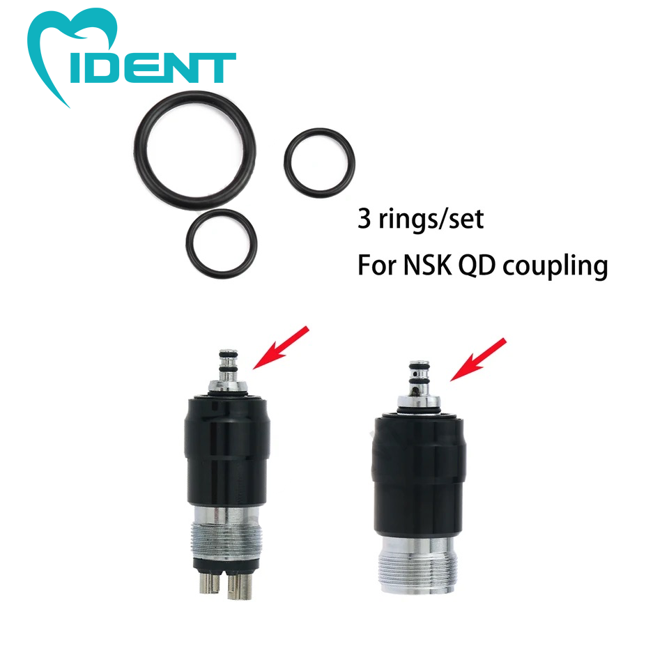 Dental Handpiece Coupler Seal O Rings For Kavo Multiflex NSK WH SIRONA Bein-Air Coupling Anti-Oil Dental Handpiece Accessories 3 9