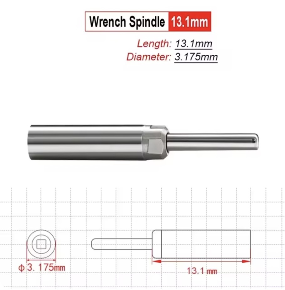 Dental Air Turbine SpindleNSK KAVO WH Sirona High-speed Handpiece Push Button Axis Wrench Cartridge Rotor Shaft 49791728651531 .pic