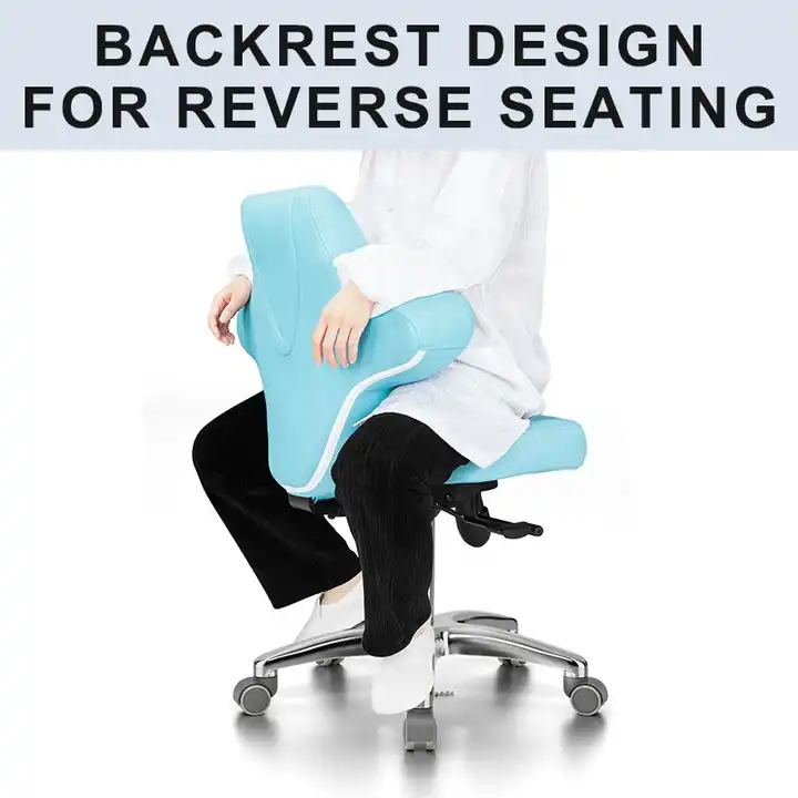 Dental adjustable leather chair furniture lab laboratory furniture Laboratory Furniture For clinic dental lift saddle chair No reviews yet 1 sold BACKREST DESIGN