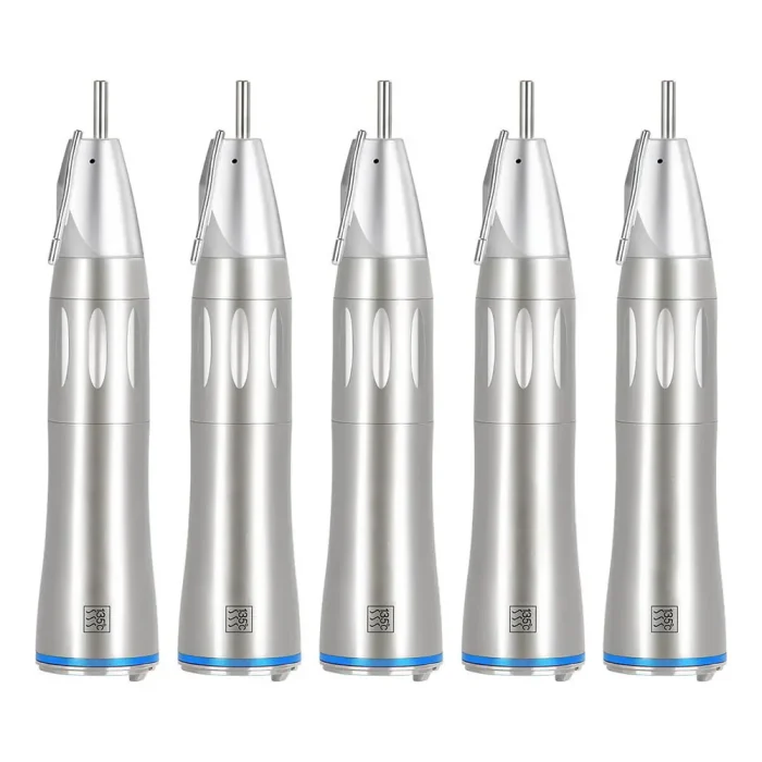 1: 1 Inner Waterway Optical Fiber Dental Straight Low Speed Handpiece with Welded Water Pipe - Image 3