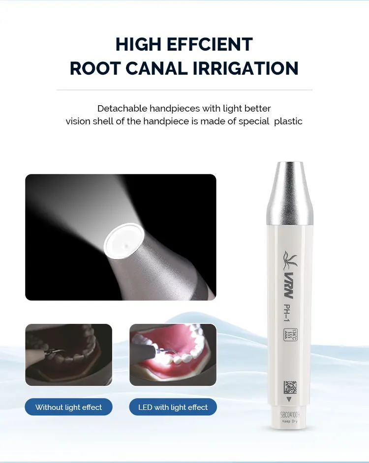 Dental Portable Oral Teeth Perio Cleaner Scaling with LED Handpiece Dental Ultrasonic Scaler HIGH EFFCIENT