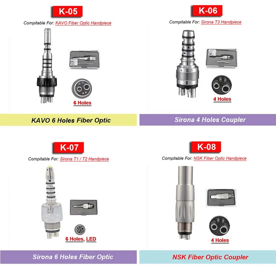 Dental KV Coupler Connector Dentistry Multiflex Quick Coupling For NSK KAVO Sirona SinOL High Speed Turbine Handpiece WeChat049da751f63889105548555e01d602d8