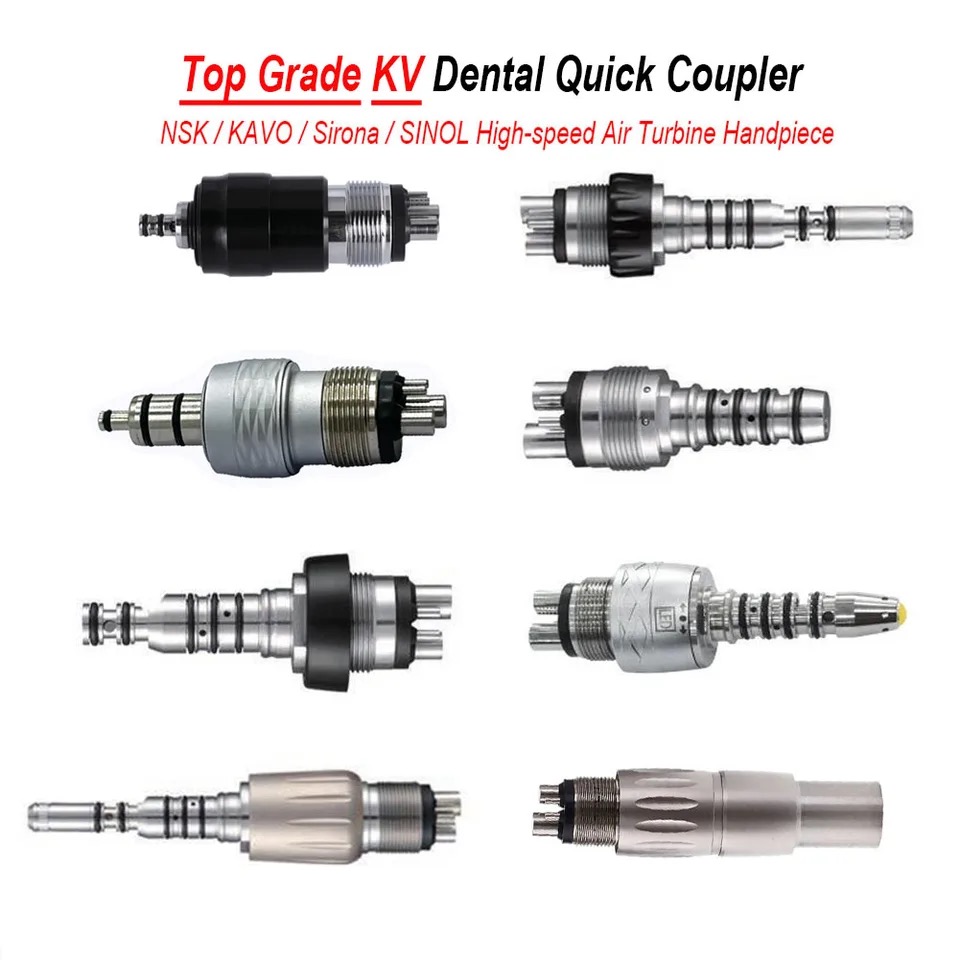 Dental KV Coupler Connector Dentistry Multiflex Quick Coupling For NSK KAVO Sirona SinOL High Speed Turbine Handpiece WeChat45d896feb9976c0c2d78fee69e1f889a