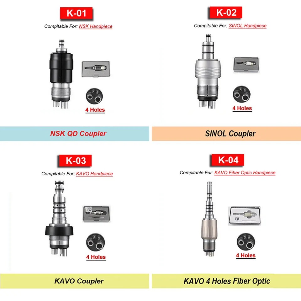 Dental KV Coupler Connector Dentistry Multiflex Quick Coupling For NSK KAVO Sirona SinOL High Speed Turbine Handpiece WeChat70f61856daf9c99208ebda76db557bd8