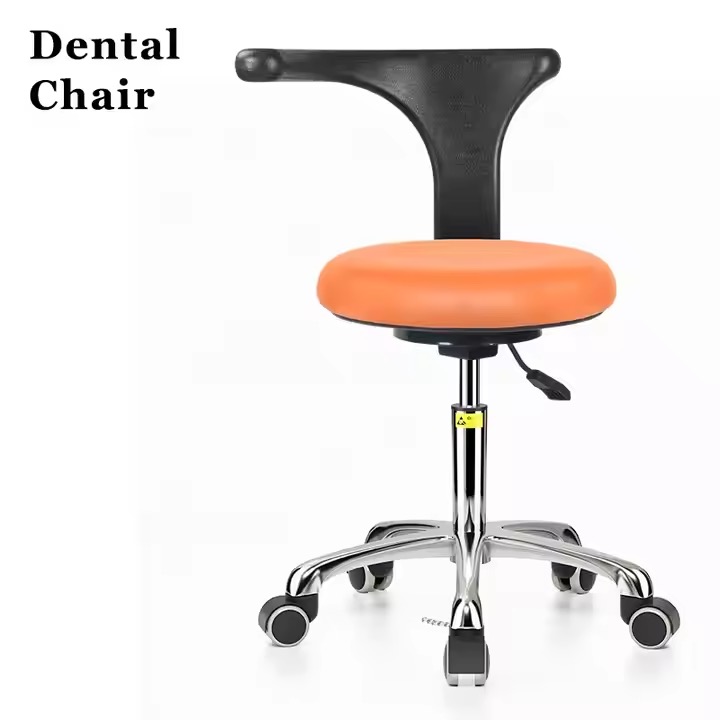 WeChat7a93ed03c5777f2c73de2446c4bf2ab2 Dental chair Factory direct commercial chair for Laboratory workshop school office For Clinic leather rotate lift chairs - Image 2