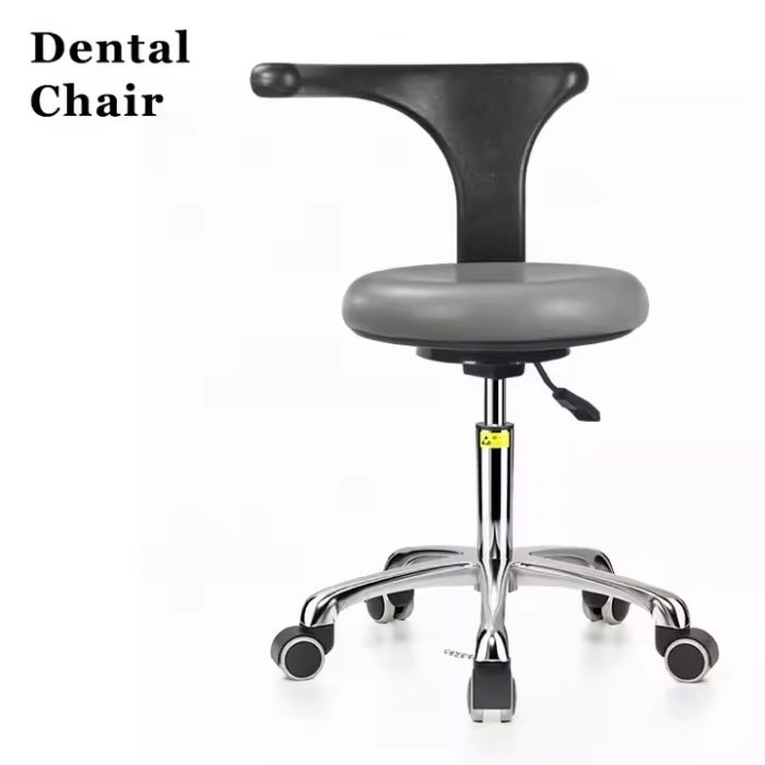 Dental chair Factory direct commercial chair for Laboratory workshop school office For Clinic leather rotate lift chairs - Image 4