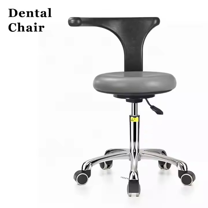 WeChat8535625683eb7e6577fe046db529b1ac Dental chair Factory direct commercial chair for Laboratory workshop school office For Clinic leather rotate lift chairs - Image 4