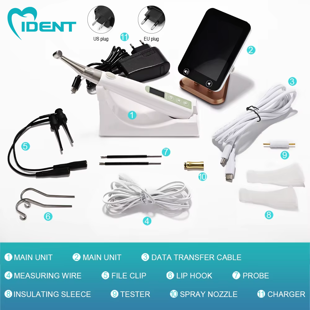 2 In 1 Dental Wireless Endo Motor Built In Apex Locator Root Canal Treatment Reciprocating EP-Smart Dental Endodontics C8