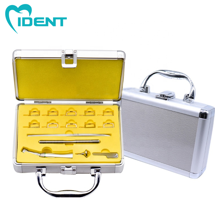 Dental Handpiece Kit IPR System Reciprocating Interproximal Stripping Reduction Contra Angle 4:1 Orthodontic with Saw Blade 包装1