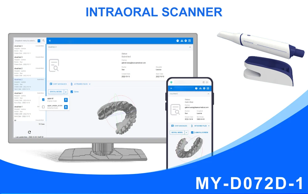 Dental 3D Intraoral Scanner 3d dentals clinic model scanner intraoral oral trade Handheld Digital Dentals 3D Intraoral Scanner With Software INTRAORAL SCANNER