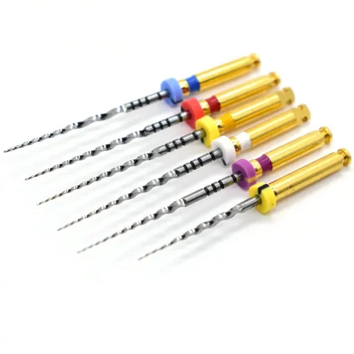 Dental Super Files Endo Rotary Files Endodontic Niti Files 21Mm 25Mm Nickel Titainium Instrument Sx-F3 Dentistry