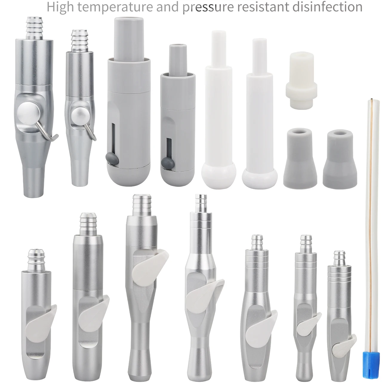 kf-S671fdfb6b9ae4cde93f86aaa9046268a1 Dental Valve Oral Saliva Ejector Suction Short Strong Weak Handpiece Valve Dental Oral Saliva Short Weak Handpiece Tip Adaptor