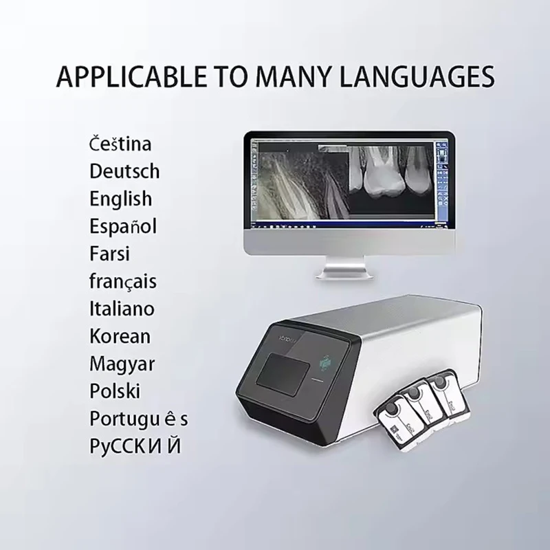 kf-S68d9ef102ca94eb3b35d9b87792ff07dw Dental Digital Imaging Phosphor Plate Psp Scanner, Handy Comfortable Detection Teeth X-ray Scanner & Processing System - Image 2
