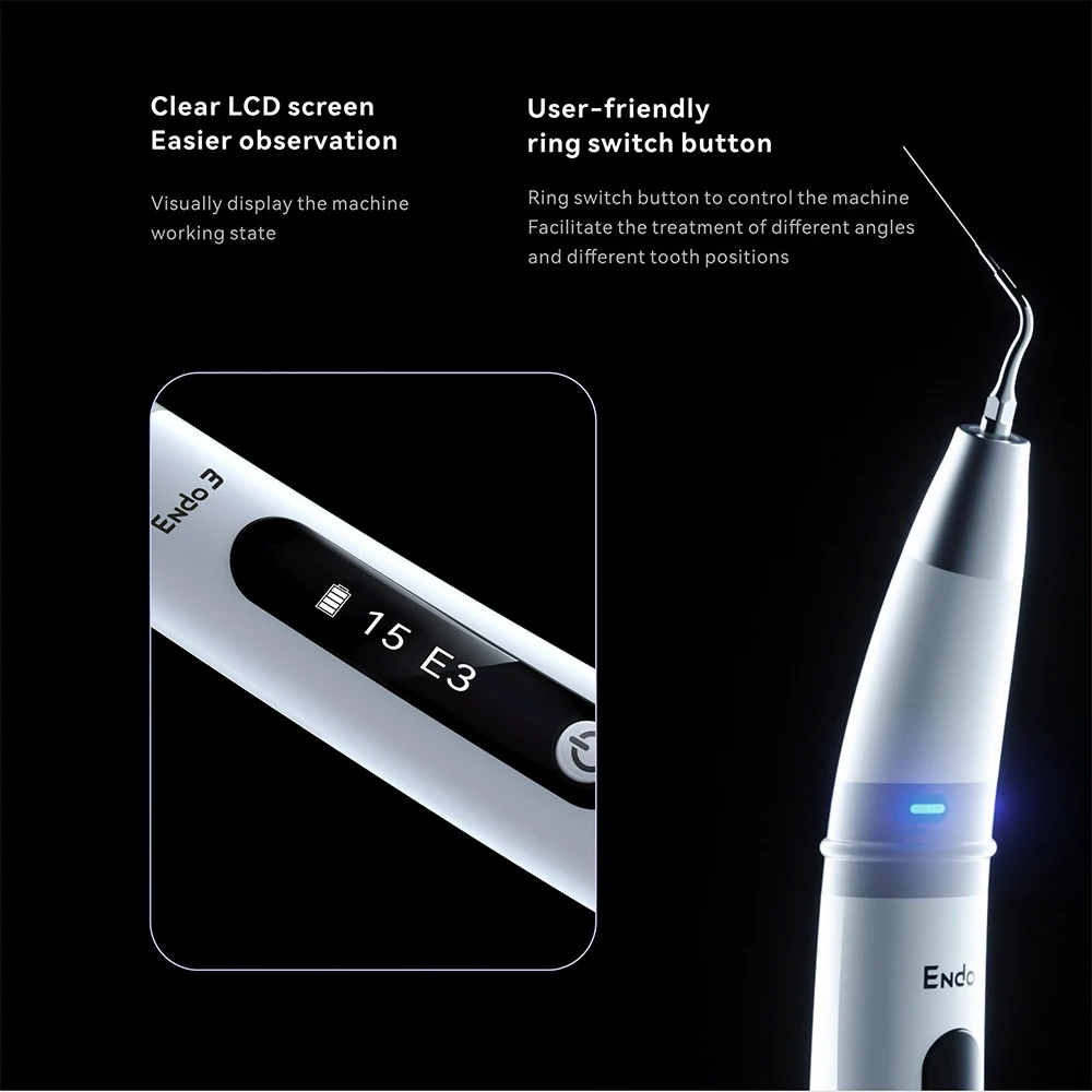 kf-S6bfc8349fe2443c5a05f4e2678cf9eb4a Woodpecker Ultrasonic Endo Activate Device Endo 3 Dental Wireless Endo Ultra Activator For Root Canal Treatment - Image 3