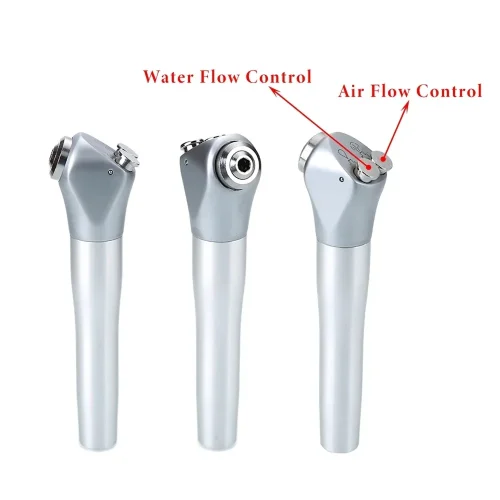 Dental Triple Syringe Handpiece Air Water Spray with 2 Nozzles Tips Tubes For Air Triple Syringe Dentistry Material