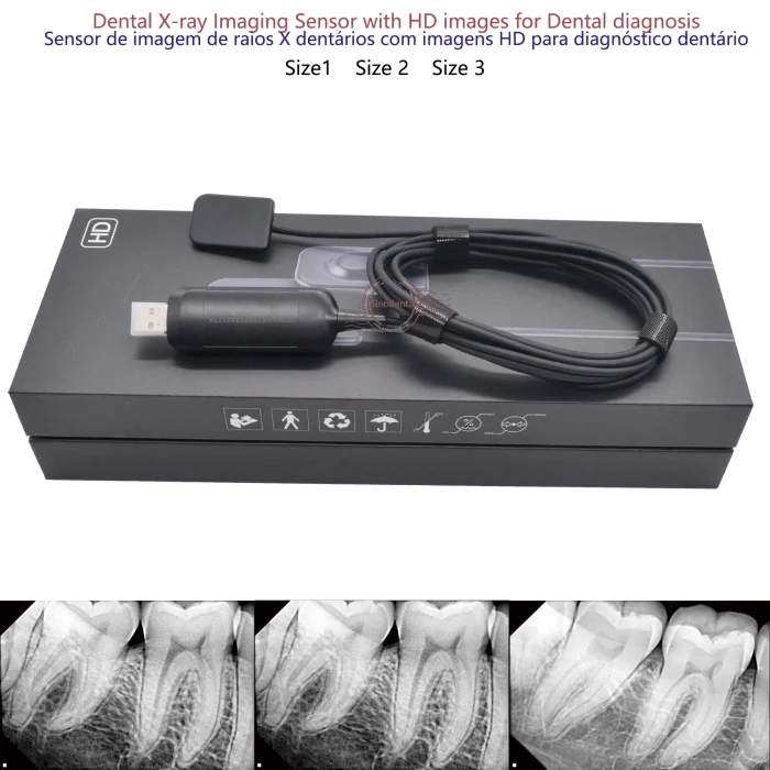 2024 Hot Sale RVG Dental Sensor with Holder Faster/Recycle/Durable USB Dental X Ray Sensor IntraOral Camera Digital RVG Sensor - Image 4