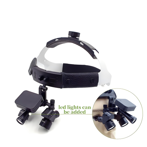 Dental Adjustment Loupes Prescription Glasses Head-Mounted Magnifying Glasses