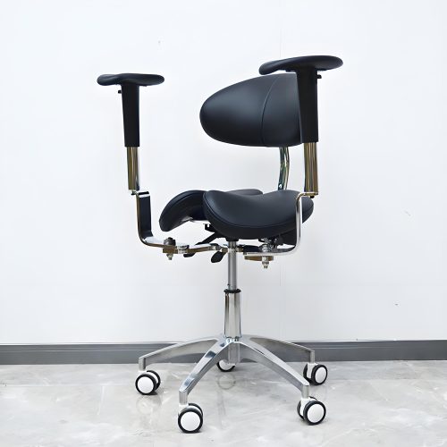 Dental stool Medical Microscope Dynamic Chair Saddle Stool Dentist Chair With Foot Base